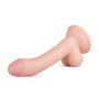 Dildo realistyczne z żyłami Vince EasyToys beżowe 19 cm - 4