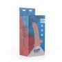 Dildo realistyczne EasyToys Cliff beżowe z przyssawką 22 cm - 7
