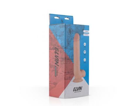 Dildo realistyczne Elvin XL EasyToys beżowe 28 cm - 5