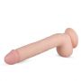 Dildo realistyczne Elvin XL EasyToys beżowe 28 cm - 4
