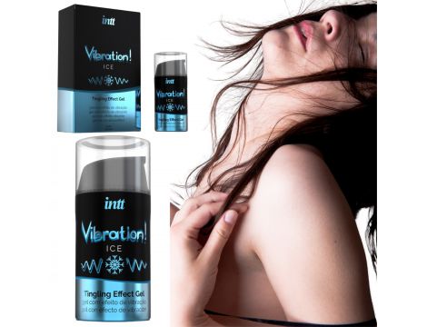 Żel chłodzący wibrujący miętowy Intt 15 ml - 2