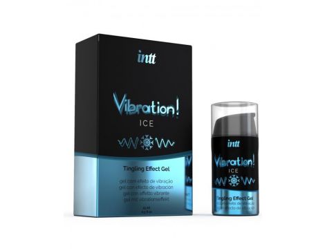 Żel chłodzący wibrujący miętowy Intt 15 ml - 3