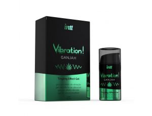 Żel stymulujący Vibration Ganjah Intt smak konopi 15 ml