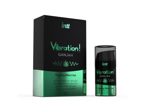 Żel stymulujący Vibration Ganjah Intt smak konopi 15 ml