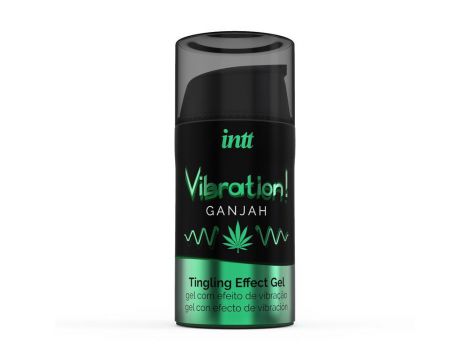 Żel stymulujący Vibration Ganjah Intt smak konopi 15 ml - 2