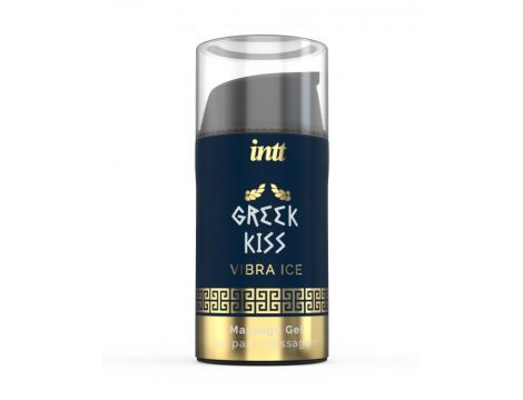 Żel analny stymulujący Greek Kiss Intt chłodzący wibrujący 15 ml - 2