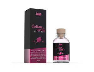 Żel do masażu smak waty cukrowej rozgrzewający Intt 30 ml
