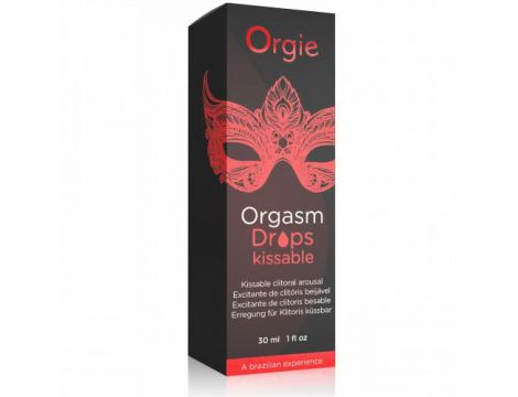 Krople stymulujące Orgasm Kissable Orgie 30 ml - 2