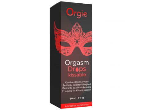 Krople stymulujące Orgasm Kissable Orgie 30 ml - 4