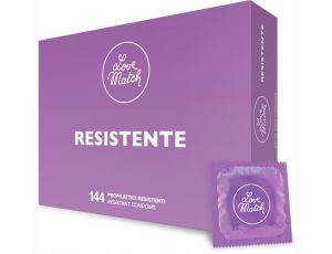 Prezerwatywy ultra odporne Love Match Resistente 144 sztuki