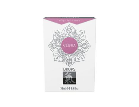 Krople afrodyzjaku Shiatsu Geisha dla kobiet Hot 30ml
