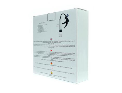 Pompka próżniowa powiększająca Powerpump PRO 01 transparentna - 7