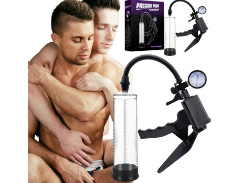 Pompka próżniowa powiększająca Powerpump PRO 01 transparentna - 2