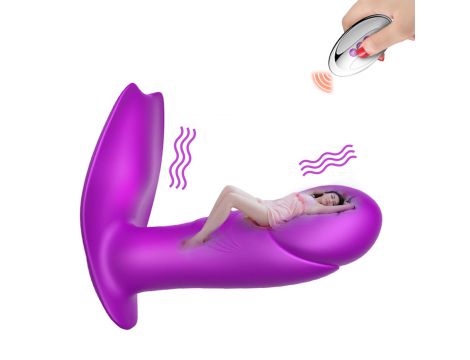 Wibrator analny majtkowy silikonowy B Series Fox USB z ogrzewaniem - 7