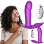 Wibrator analny majtkowy silikonowy B Series Fox USB z ogrzewaniem - 2