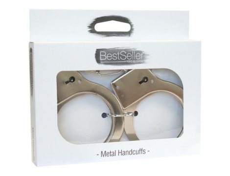Kajdanki stalowe Toyz4lovers srebrne łańcuszek 7 cm - 3