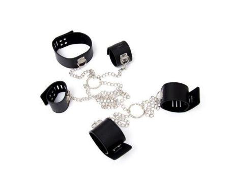 Ściągacz łańcuchowy Hogtie Toyz4lovers czarny