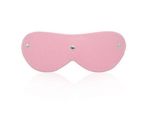 Opaska na oczy skórzana Toyz4lovers różowa