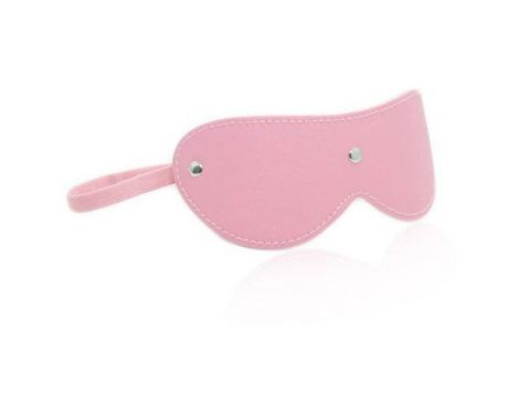 Opaska na oczy skórzana Toyz4lovers różowa - 3