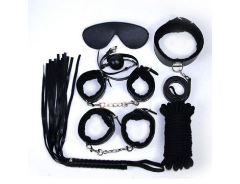 Kompletny zestaw bondage Toyz4Lovers czarny