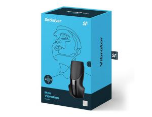 Masturbator z wibracją Satisfyer Men Vibration czarny USB 7 cm
