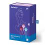 Zestaw kulek Satisfyer Balls C03 niebieska różowa czerwona - 2