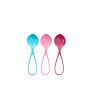 Zestaw kulek Satisfyer Balls C03 niebieska różowa czerwona - 4