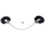 Kajdanki pluszowe You2Toys czarne z łańcuchem 44 cm - 5