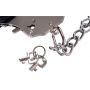 Kajdanki pluszowe You2Toys czarne z łańcuchem 44 cm - 7