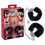 Kajdanki pluszowe You2Toys czarne z łańcuchem 44 cm - 8