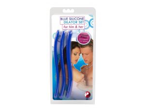 Zestaw silikonowych dilatorów cewki You2Toys niebieski 16,5 cm