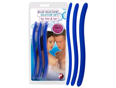 Zestaw silikonowych dilatorów cewki You2Toys niebieski 16,5 cm - 7