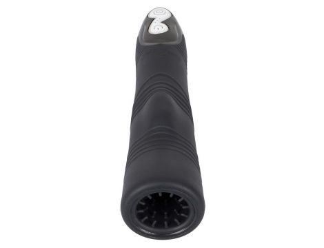 Masturbator wibrujący Paso nero silikonowy 27 cm - 6