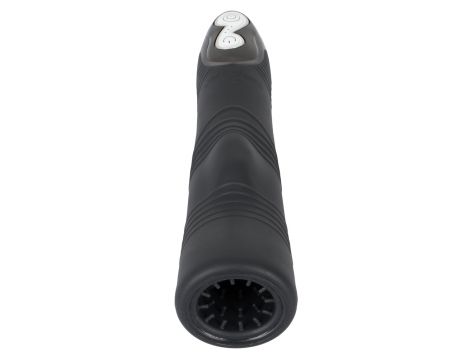 Masturbator wibrujący Paso nero silikonowy 27 cm - 3