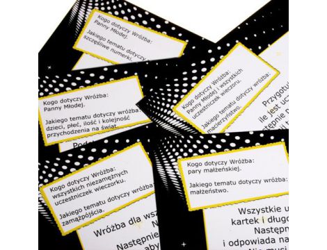 Imprezowa gra Wróżby Panieńskie Grajmy Razem - 3