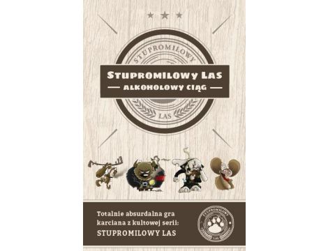 Gra karciana Alkoholowy Ciąg Stupromilowy Las - 2