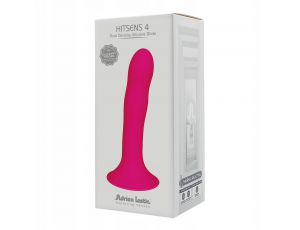 Dildo analne super miękkie Hitsens 4 Adrien Lastic różowe 17 cm