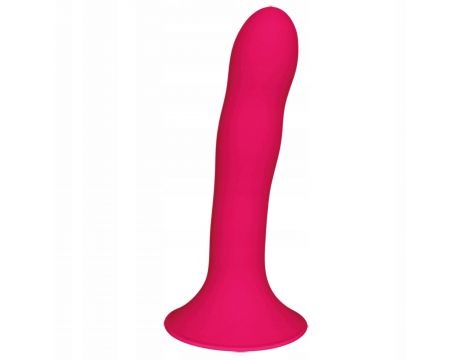 Dildo analne super miękkie Hitsens 4 Adrien Lastic różowe 17 cm - 3