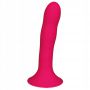 Dildo analne super miękkie Hitsens 4 Adrien Lastic różowe 17 cm - 5
