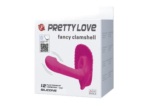 Wibrator z aplikacją Pretty Love Fancy Clamshell muszelkowy wodoodporny - 6