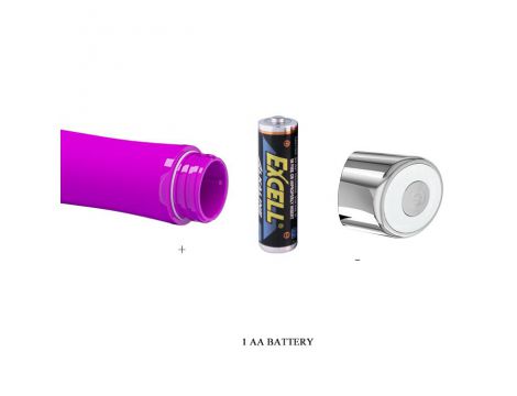 Wibrator silikonowy Pretty Love Sampson fioletowy 12 funkcji - 4