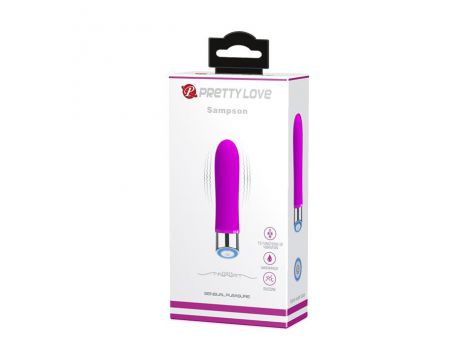 Wibrator silikonowy Pretty Love Sampson fioletowy 12 funkcji - 5