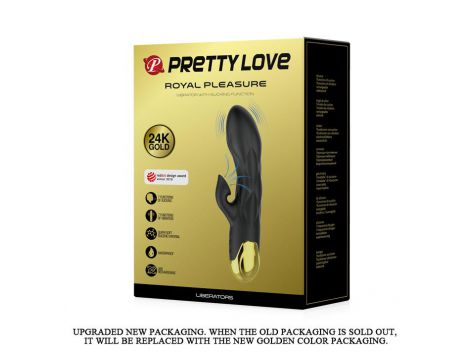 Wibrator króliczek z ssaniem Pretty Love Liberators Royal Pleasure 19 cm US - 6