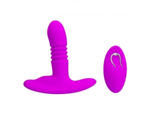 Wibrator analny silikonowy Pretty Love Heatcher 12 wibracji USB zdalny