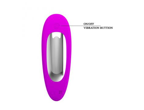 Wibrator analny silikonowy Pretty Love Heatcher 12 wibracji USB zdalny - 5
