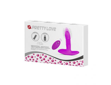 Wibrator analny silikonowy Pretty Love Heatcher 12 wibracji USB zdalny - 10