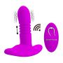 Wibrator analny silikonowy Pretty Love Heatcher 12 wibracji USB zdalny - 3