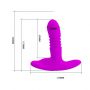 Wibrator analny silikonowy Pretty Love Heatcher 12 wibracji USB zdalny - 5