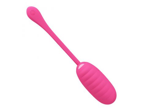 Jajko wibrujące Pretty Love Kirk Egg różowe 12 funkcji silikonowe - 2