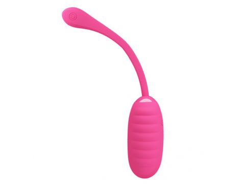 Jajko wibrujące Pretty Love Kirk Egg różowe 12 funkcji silikonowe - 3
